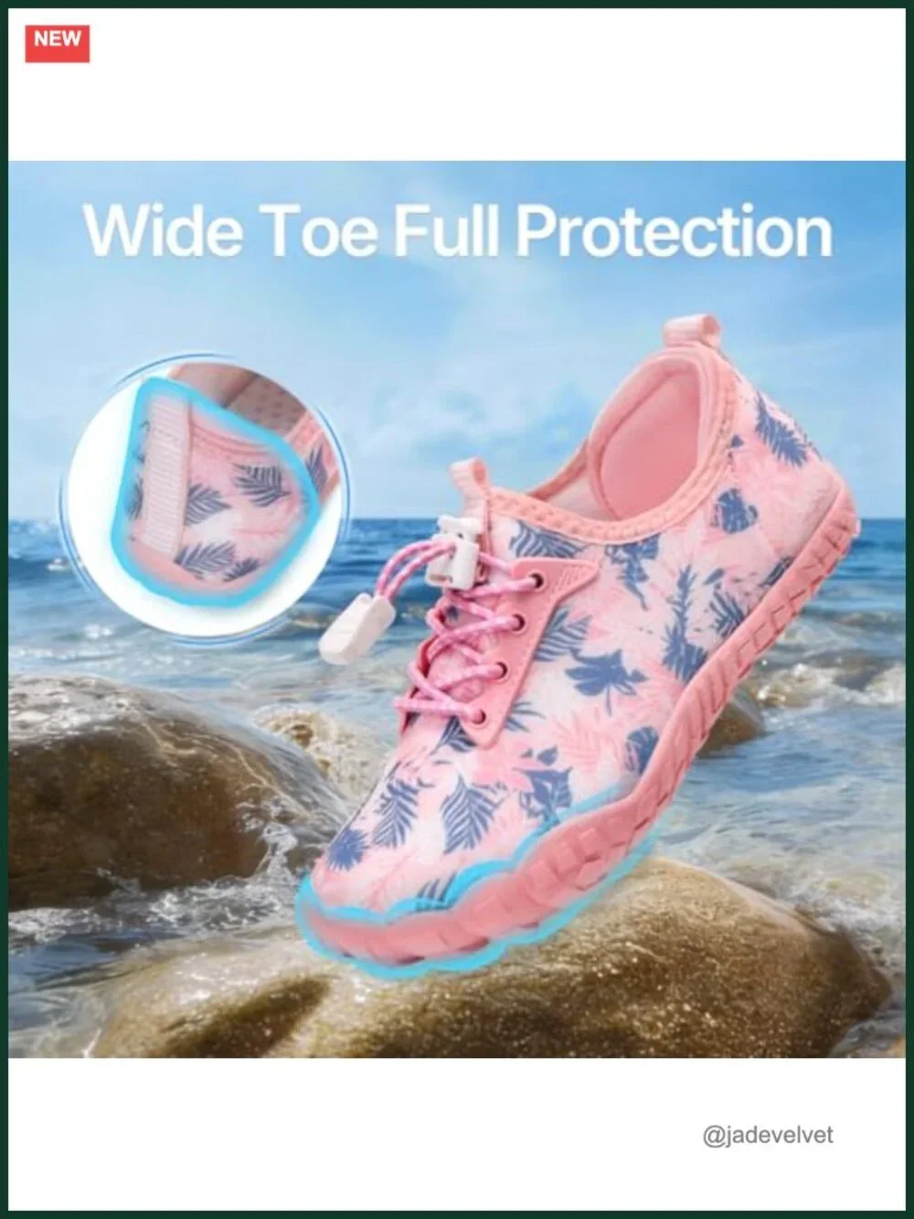 Kids Quick Dry Water Shoes Barefoot Swim Shoes with Wide Toe Box